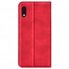 Samsung Galaxy XCover Pro (G715) „Split“ sērijas sarkans atvērams maciņš, maks