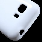 Samsung Galaxy Young 2 (G130) cieta silikona (TPU) balts apvalks