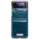 Samsung Galaxy Z Flip3 (F711) „CaseMe“ solīds zaļš plastika apvalks