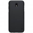 Samsung Galaxy J7 2017 (J730) Nillkin Frosted Shield melns plastmasas apvalks