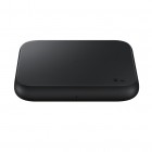 Origināls „Samsung“ Wireless Pad melns bezvadu lādētājs (EP-P1300, Qi standarts)