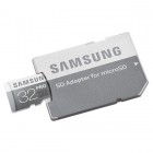 „Samsung“ Pro MicroSD atmiņas karte 32 Gb, 10 klase ar SD adapteri