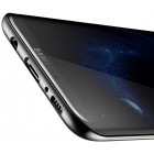 Samsung Galaxy S8 (G950) Baseus Glitter dzidrs (caurspīdīgs) pelēks plastmasas apvalks