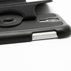 Samsung Galaxy S4 melns atvēramais futrālis, grozās 360° grādu apjomā