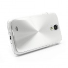 Samsung Galaxy S4 i9505 plastmasas cd stila sudrabs apvalks