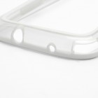 Samsung Galaxy S4 dzidrs, caurspīdīgs „RoSH“ rāmis (sānu apmale, bamperis) - balts