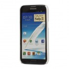 Balts akmeņogļu Samsung Galaxy Note 2 N7100 apvalks