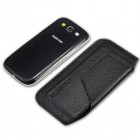 Universāls aizverams melns Samsung Galaxy S3 maciņš