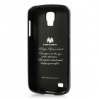 Samsung Galaxy S4 Active Mercury melns cieta silikona (TPU) futrālis