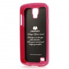 Samsung Galaxy S4 Active Mercury rozs cieta silikona (TPU) futrālis