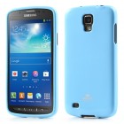 Samsung Galaxy S4 Active Mercury gaiši zils cieta silikona (TPU) futrālis