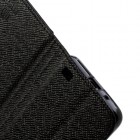 MLT atvēramais Samsung Galaxy S2 i9100 melns futrālis - maciņš