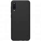 Samsung Galaxy A50 A505F (A50s A507F, A30s A307F) Nillkin Frosted Shield melns plastmasas apvalks