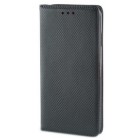Samsung Galaxy Note 10+ (N975F) „Shell“ solīds atvēramais ādas melns maciņš - maks 