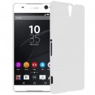 Sony Xperia C5 Ultra cieta silikona (TPU) balts apvalks