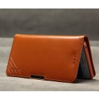 Sony Xperia Z3 (D6603, D6653) „Kalaideng“ Royale ādas atvēramais brūns futrālis