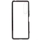 Sony Xperia 1 II dzidrs (caurspīdīgs) Frame magnētiskais aizsedzams plastmasas apvalks