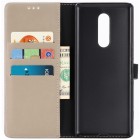 Sony Xperia 1 (XZ4) atvēramais ādas smilšains retro maciņš (maks)