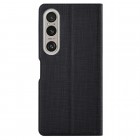 Sony Xperia 1 VI „Vili“ atvērams melns ādas maciņš