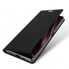 Sony Xperia 10 (XA3) „Dux Ducis“ Skin sērijas melns atvērams maciņš, maks