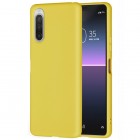 Sony Xperia 10 II Shell cieta silikona (TPU) dzeltens apvalks