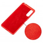 Sony Xperia 10 II Shell cieta silikona (TPU) sarkans apvalks