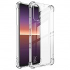 Sony Xperia 10 III Imak pastiprinātas aizsardzības cieta silikona (TPU) dzidrs vāciņš
