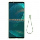 Sony Xperia 10 IV „Shell“ cieta silikona (TPU) zaļš apvalks