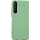 Sony Xperia 5 II Shell cieta silikona (TPU) zaļš apvalks 