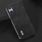 Sony Xperia 5 V „Abeel“ Texture melns ādas apvalks