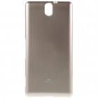 Sony Xperia C5 Ultra Mercury zelta cieta silikona (TPU) apvalks