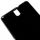 Sony Xperia C5 Ultra Mercury melns cieta silikona (TPU) apvalks