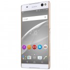 Sony Xperia C5 Ultra Nillkin Frosted Shield zelta plastmasas apvalks + ekrāna aizsargplēve