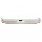 Sony Xperia C5 Ultra Nillkin Frosted Shield zelta plastmasas apvalks + ekrāna aizsargplēve