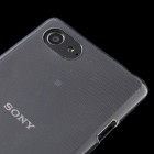 Sony Xperia E3 skaidrus (permatomas) kieto silikono TPU ploniausias pasaulyje dėklas