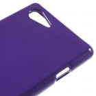 Sony Xperia E3 Mercury violeta cieta silikona (TPU) apvalks