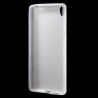 Sony Xperia E5 (Sony Xperia E5 Dual) dzidrs cieta silikona (TPU) balts apvalks