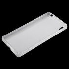 Sony Xperia E5 (Sony Xperia E5 Dual) dzidrs cieta silikona (TPU) balts apvalks