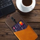 Sony Xperia Pro-I „KSQ“ Shell brūns ādas apvalks ar iebūvētu karšu turētāju 