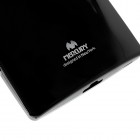 Sony Xperia S Mercury melns cieta silikona (TPU) futrālis