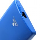 Sony Xperia S Mercury tumši zils cieta silikona (TPU) futrālis