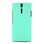 Sony Xperia S Mercury piparmētru cieta silikona (TPU) futrālis
