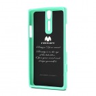Sony Xperia S Mercury piparmētru cieta silikona (TPU) futrālis