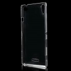 Sony Xperia T3 plastmasas dzidrs (caurspīdīgs) apvalks