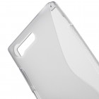 Sony Xperia X Compact (F5321) cieta silikona (TPU) dzidrs (pelēks) un matēts apvalks