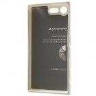 Sony Xperia X Compact (F5321) Mercury balts cieta silikona (TPU) futrālis