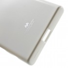 Sony Xperia X Compact (F5321) Mercury balts cieta silikona (TPU) futrālis
