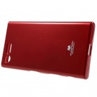 Sony Xperia X Compact (F5321) Mercury sarkans cieta silikona (TPU) futrālis