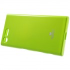 Sony Xperia X Compact (F5321) Mercury zaļš cieta silikona (TPU) futrālis