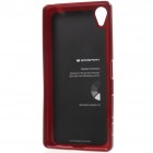Sony Xperia X (F5121, F5122) Mercury sarkans cieta silikona (TPU) apvalks